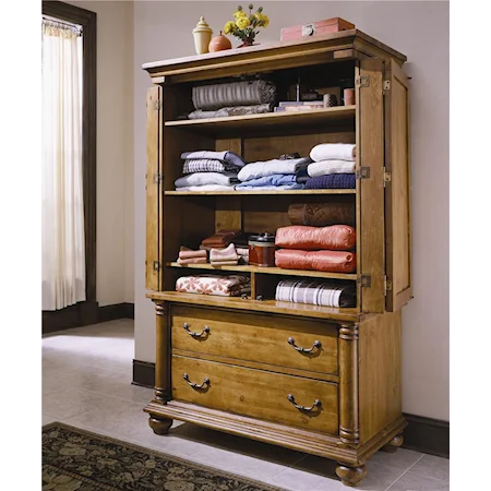 Two Drawer Armoire